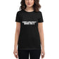 Don’t Wish For It, Work For It Women’s Motivational Black T-Shirt