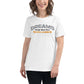 Dreams Weigh More Than Excuses White  Motivational Women’s T-Shirt Lifestyle