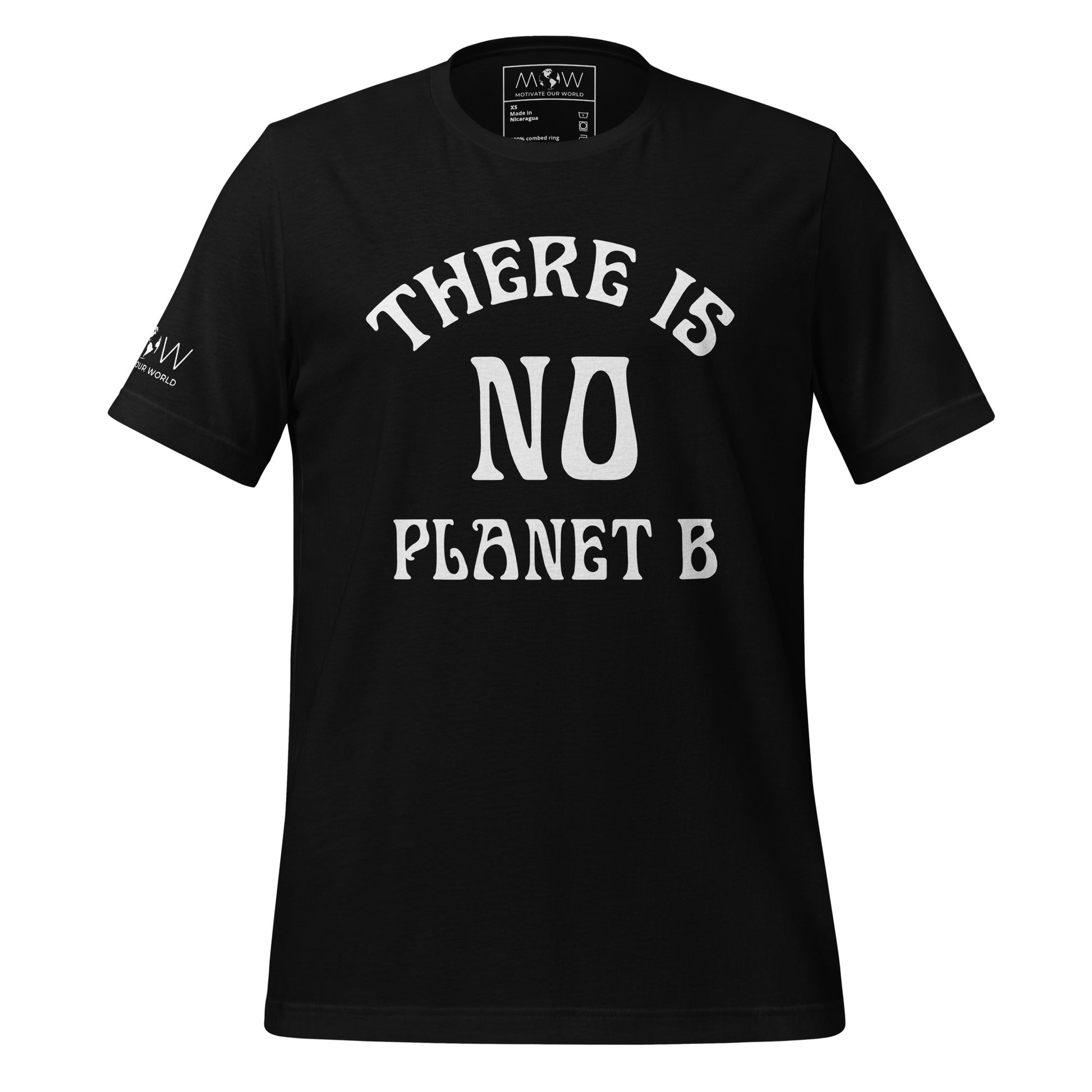 Earth Day Every Day Men's Motivational Black T-Shirt