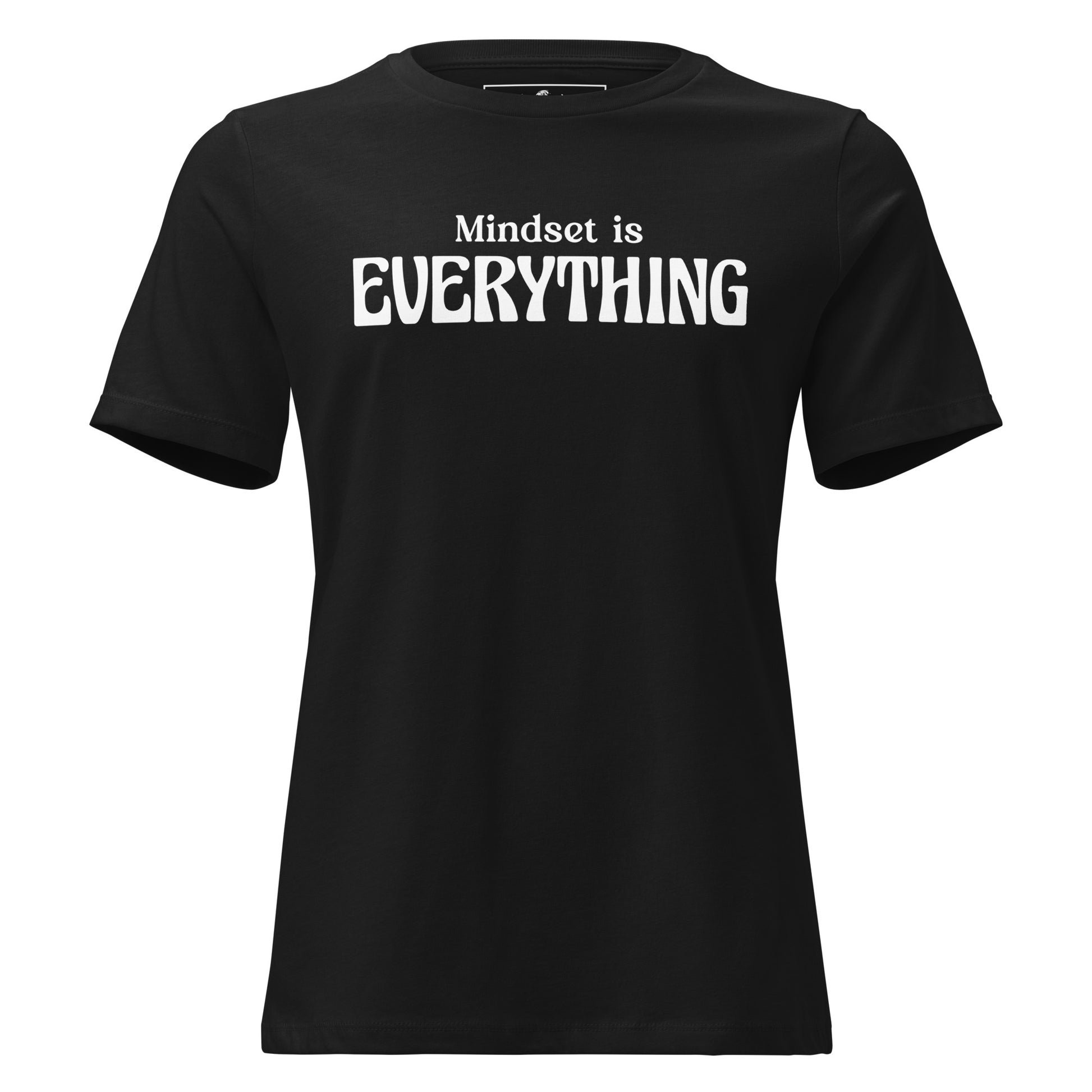 Embrace the Journey Black Motivational Women’s T-Shirt
