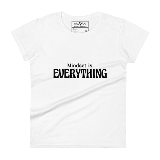 Embrace the Journey Women's Motivational Whiite T-Shirt