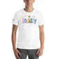 Equality - Rainbow Heart Edition White Motivational Men's T-Shirt