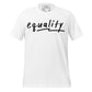 Equality - Underscore Edition White Motivational Men's T-Shirt
