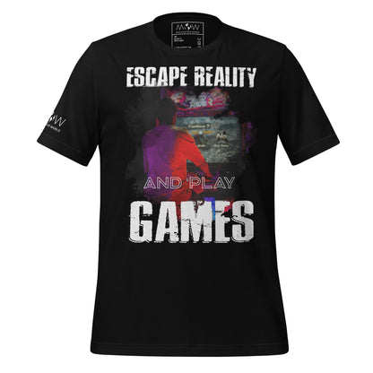 Escape Reality and Play Games - Arcade Men's T-Shirt