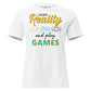 Escape Reality and Play Games - Console Gamer White Motivational Women’s T-Shirt