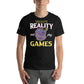 Escape Reality and Play Games Black Motivational Men's T-Shirt