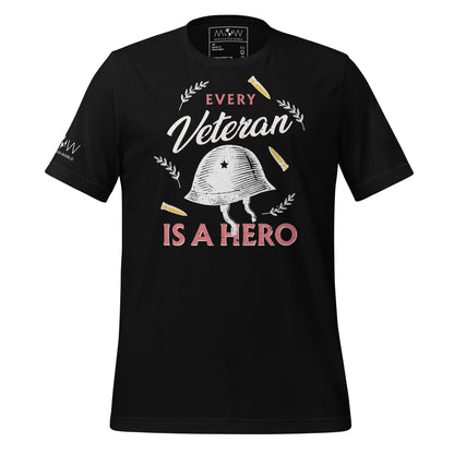 Every Veteran Men's Motivational Black T-Shirt