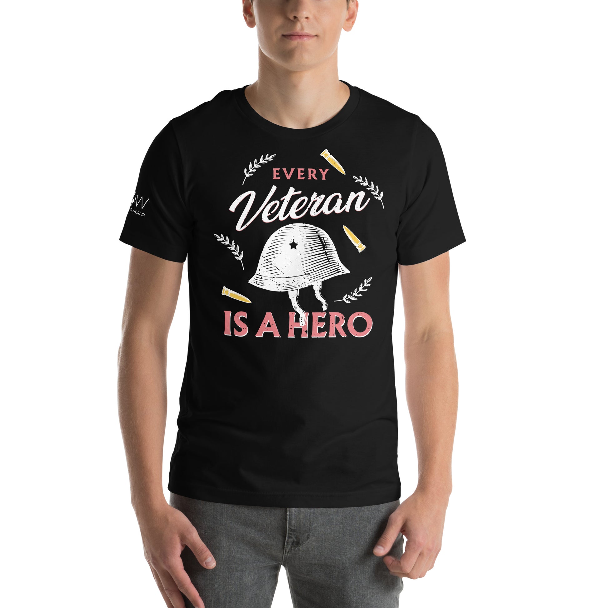 Every Veteran Men's Motivational Black T-Shirt