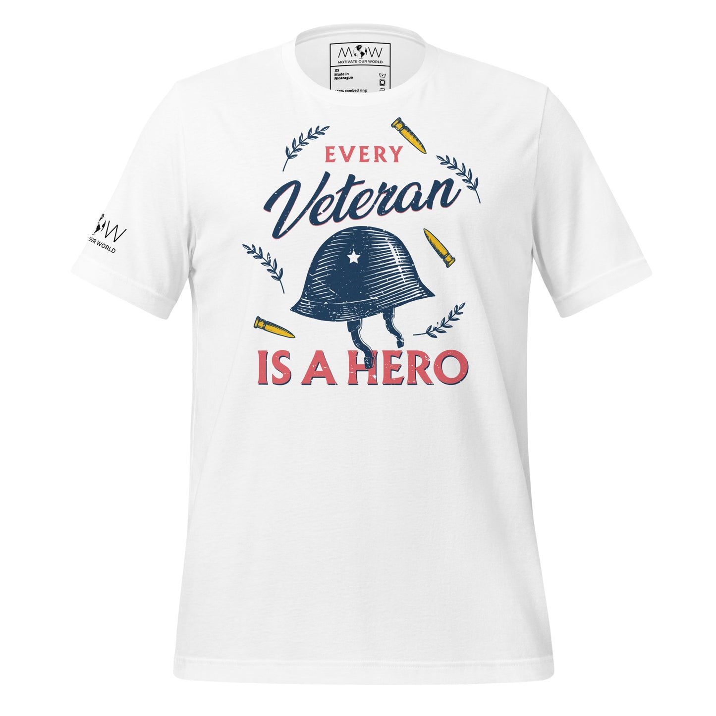 Every Veteran Men's Motivational White T-Shirt
