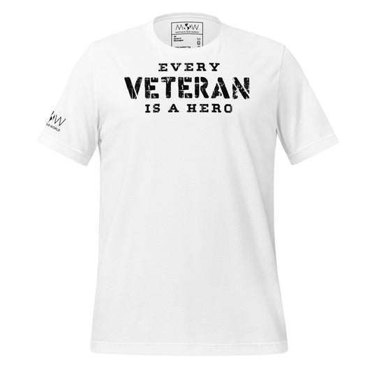 Every Veteran is Men's Motivational White T-Shirt