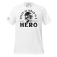 Every Veteran is a Hero Men's Motivational White T-Shirt