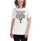 "Everybody Has Talent" White Motivational Women’s T-Shirt Lifestyle