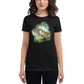Everything Is Connected Women’s Motivational Black T-Shirt