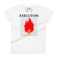 Execution V Women's Motivational White T-Shirt