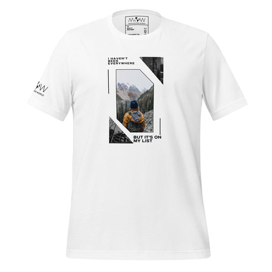 Explore More Men's Motivational White T-Shirt
