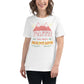 Faith Can Move Mountains White Motivational Women’s T-Shirt Lifestyle