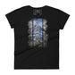 Faith Can Move Mountains Women’s Motivational Black T-Shirt