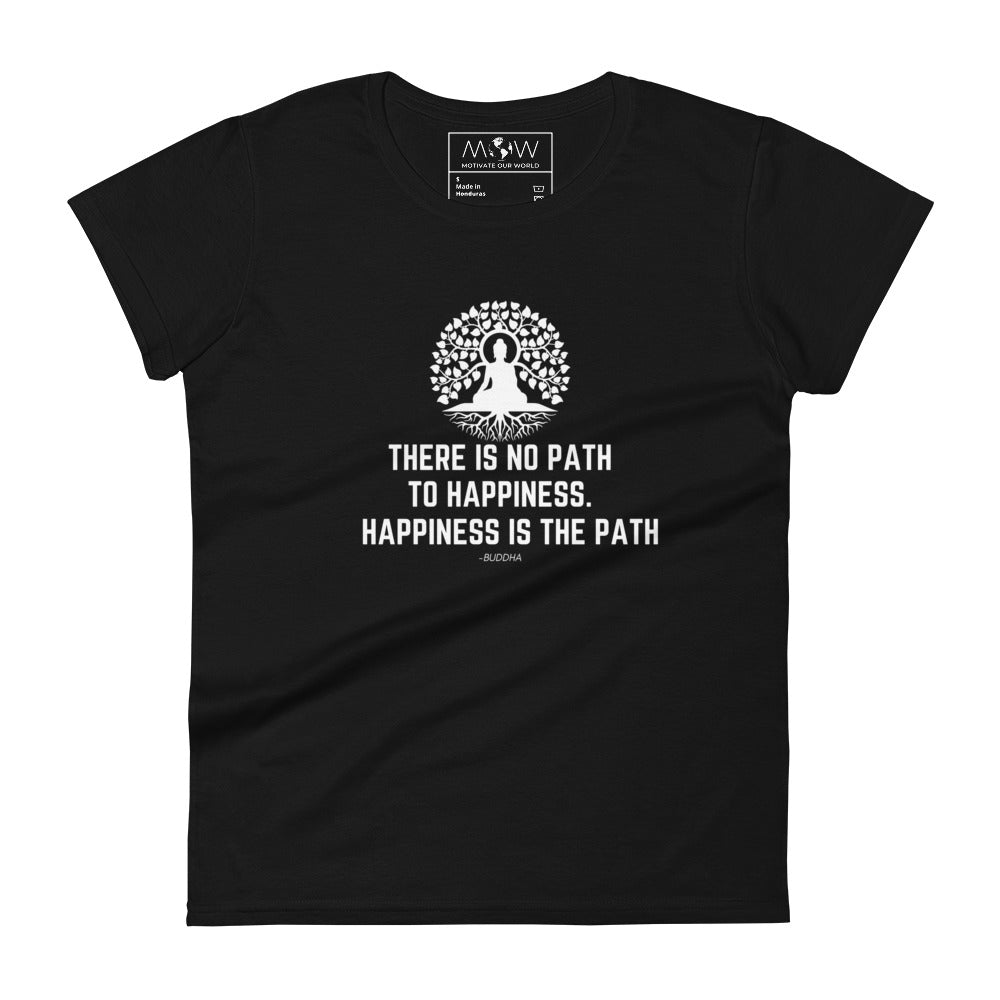 Faith Over Fear Women’s Motivational Black T-Shirt