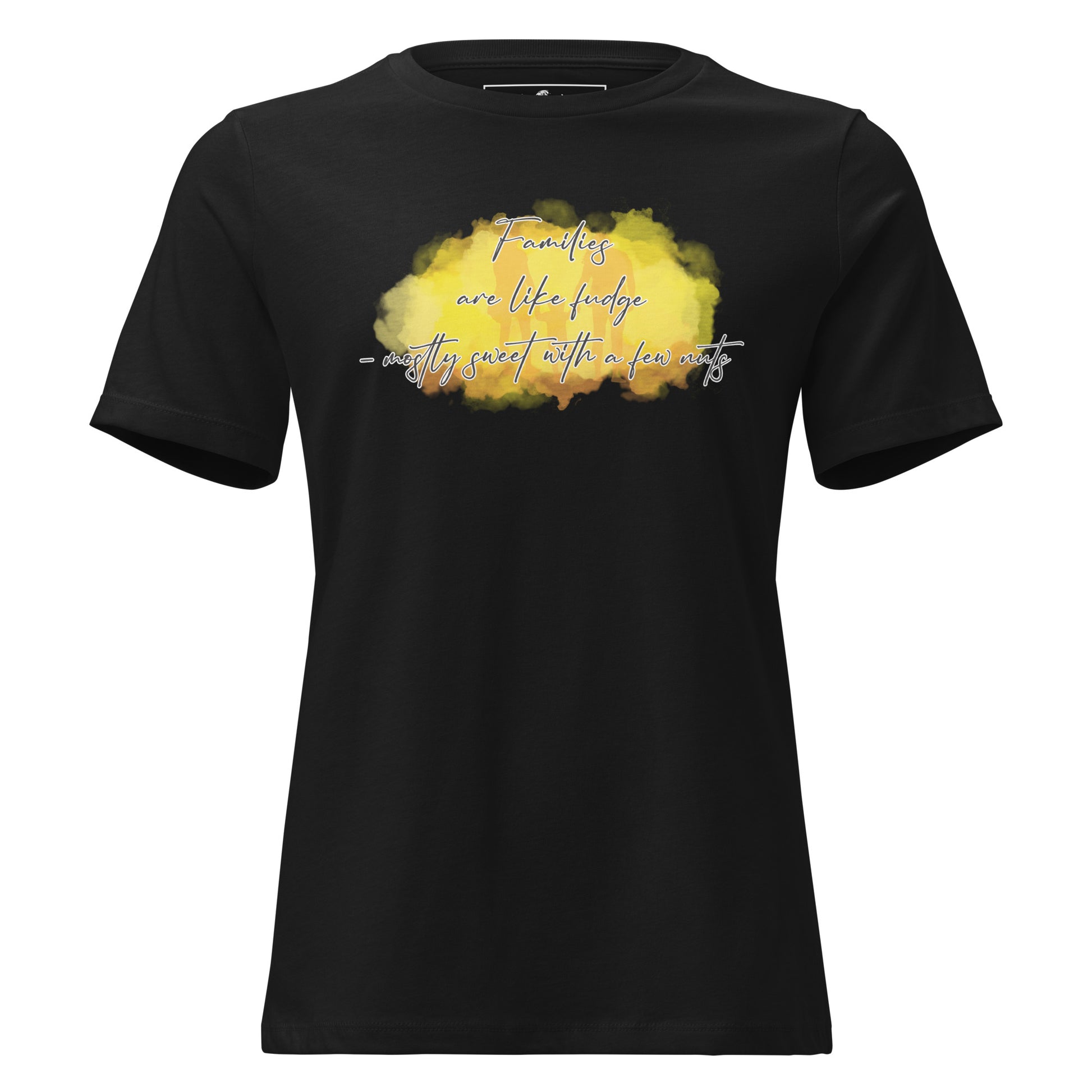 Families Are Like Fudge Mostly Black Motivational Women’s T-Shirt