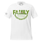 Family Is Nature's Masterpiece White Motivational Men's T-Shirt