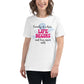 Family Is Where Life Begins – Floral Edition White Motivational Women’s T-Shirt Lifestyle