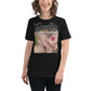 Family Is Where Life Begins – Heart in Hand Edition Black Motivational Women’s T-Shirt Lifestyle