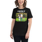 Family Nature’s Masterpiece - Black Motivational Women’s T-Shirt Lifestyle