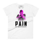 Fight Like a Champion Women’s Motivational White T-Shirt