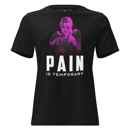 Fight Mode Black Motivational Women’s T-Shirt
