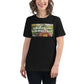 Food is Medicine Black Motivational Women’s T-Shirt Lifestyle