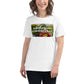 Food is Medicine White Motivational Women’s T-Shirt Lifestyle