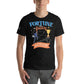 Fortune Favors Action Men's Motivational Black T-Shirt