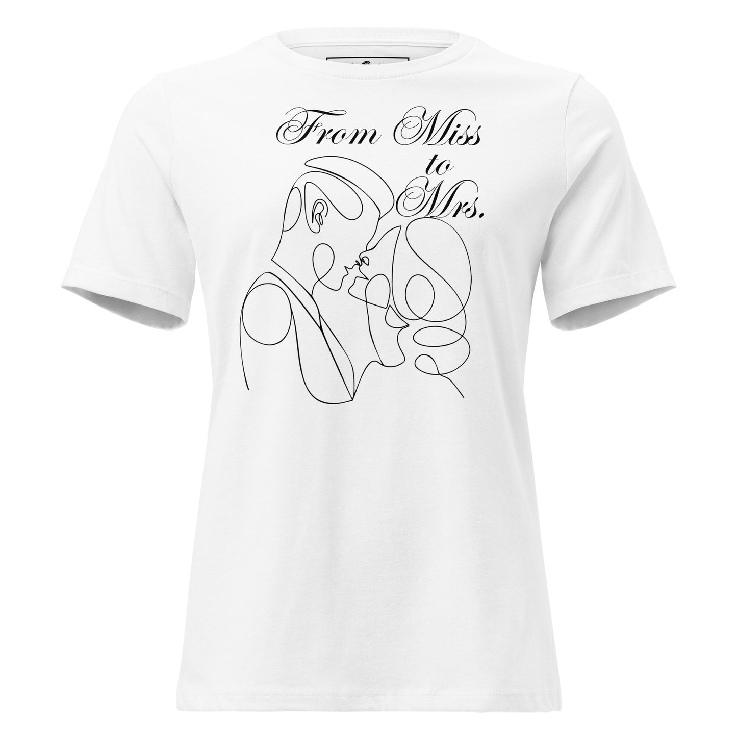 From Miss to Mrs. White Motivational Women’s T-Shirt