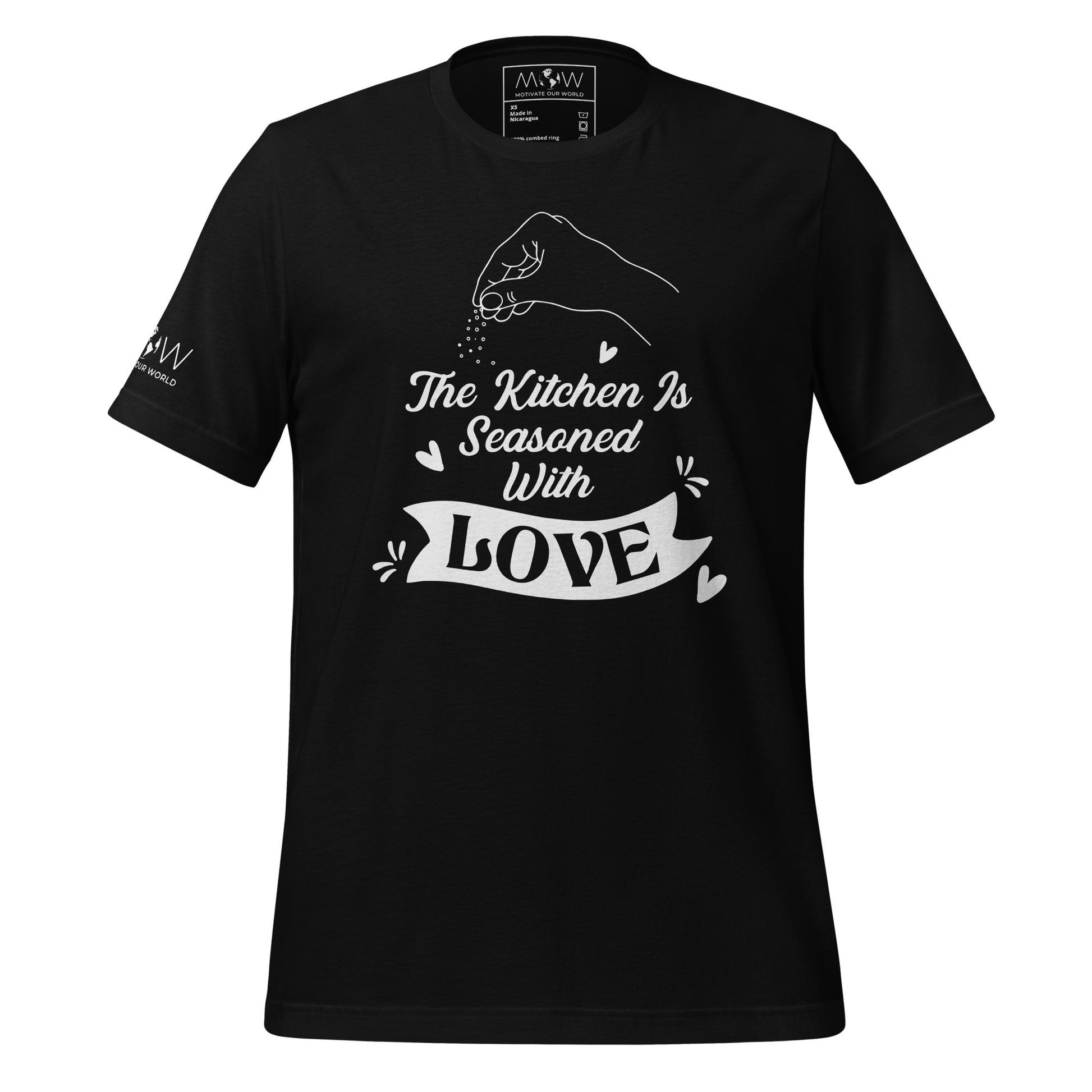 Fueled by Coffee Men's Motivational Black T-Shirt