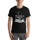 Fueled by Coffee Men's Motivational Black T-Shirt