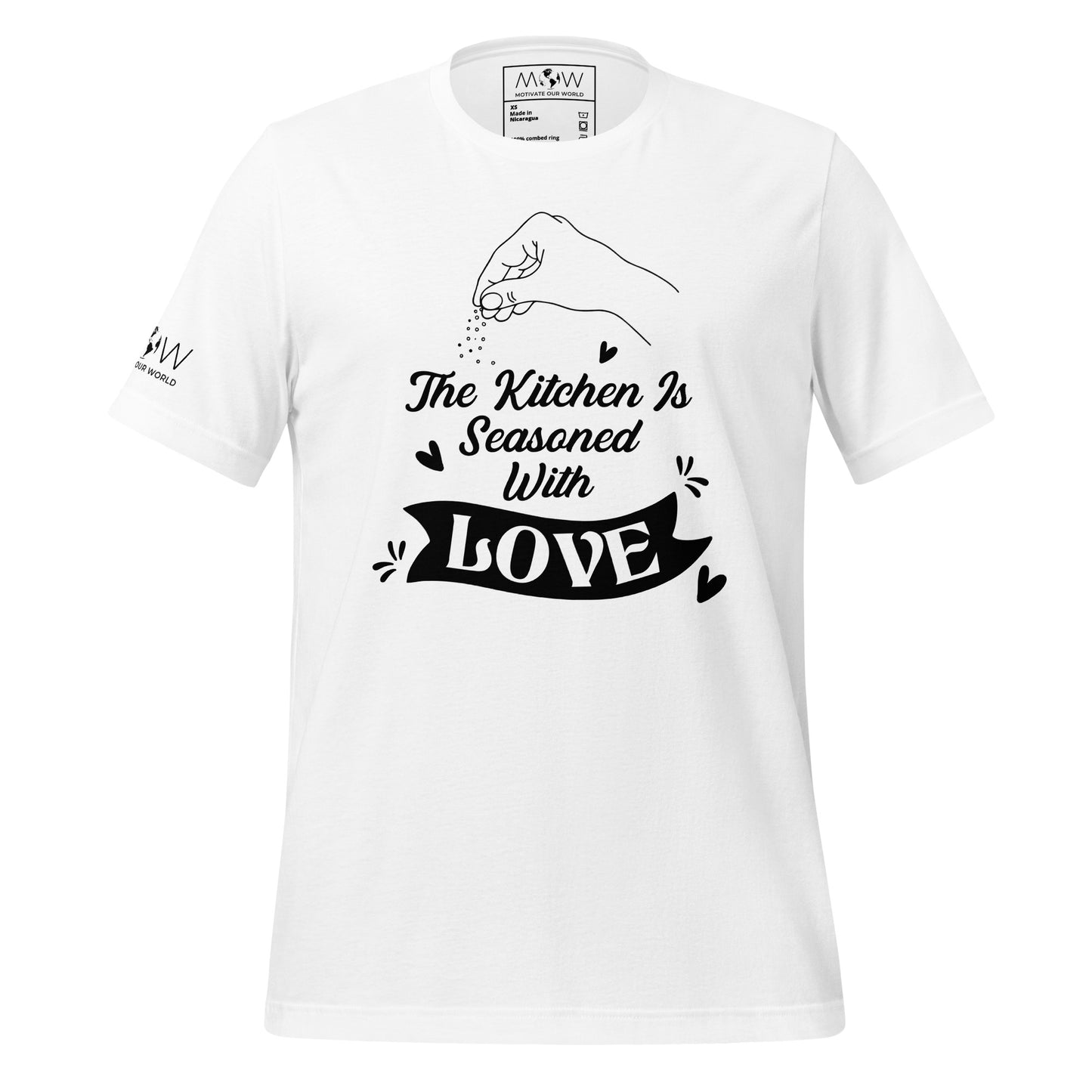 Fueled by Coffee Men's Motivational White T-Shirt