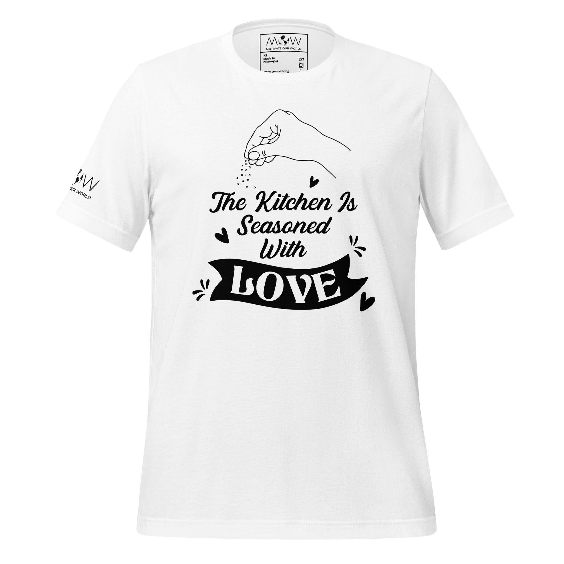 Fueled by Coffee Men's Motivational White T-Shirt