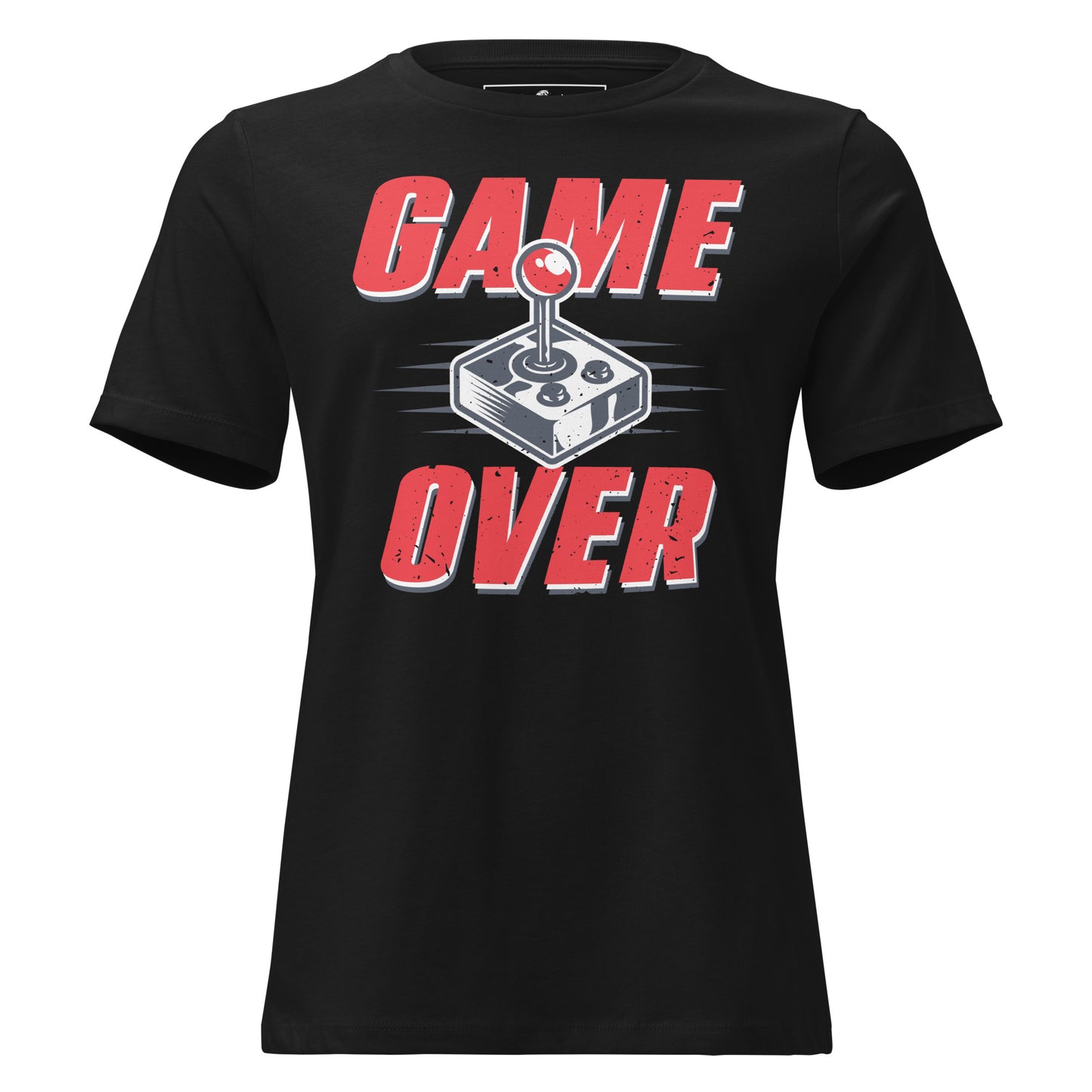 “Game Over” Black Motivational Women’s T-Shirt