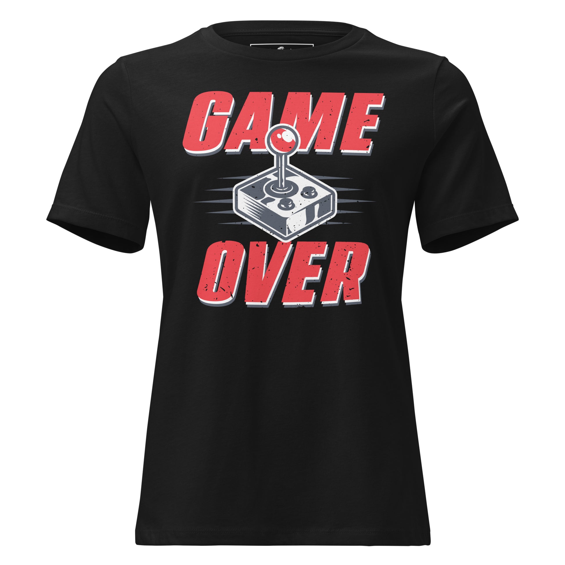 “Game Over” Black Motivational Women’s T-Shirt