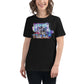 Gamers Don't Die - Neon Sign Black Motivational Women’s T-Shirt Lifestyle