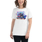 Gamers Don't Die - Neon Sign White Motivational Women’s T-Shirt Lifestyle