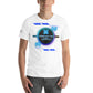 Gamers Don't Die, They Respawn - Neon White Motivational Men's T-Shirt