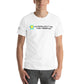 Gamers Don’t Die, They Respawn - Pixelated Hero White Motivational Men's T-Shirt