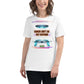 Gamers Don’t Die White Motivational Women’s T-Shirt Lifestyle
