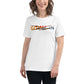 Go All In White Motivational Women’s T-Shirt Lifestyle