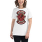 "Go Hard or Go Home" White Motivational Women’s T-Shirt Lifestyle