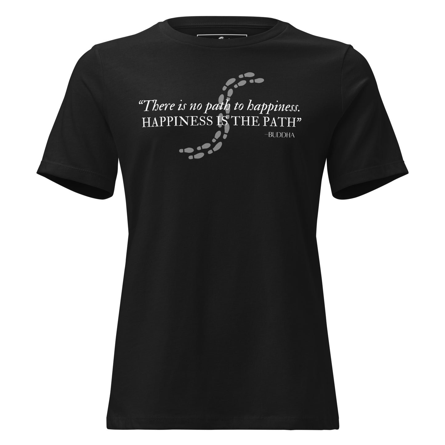 God is Greater Than the Highs and Lows (Bold Design) Black Motivational Women’s T-Shirt