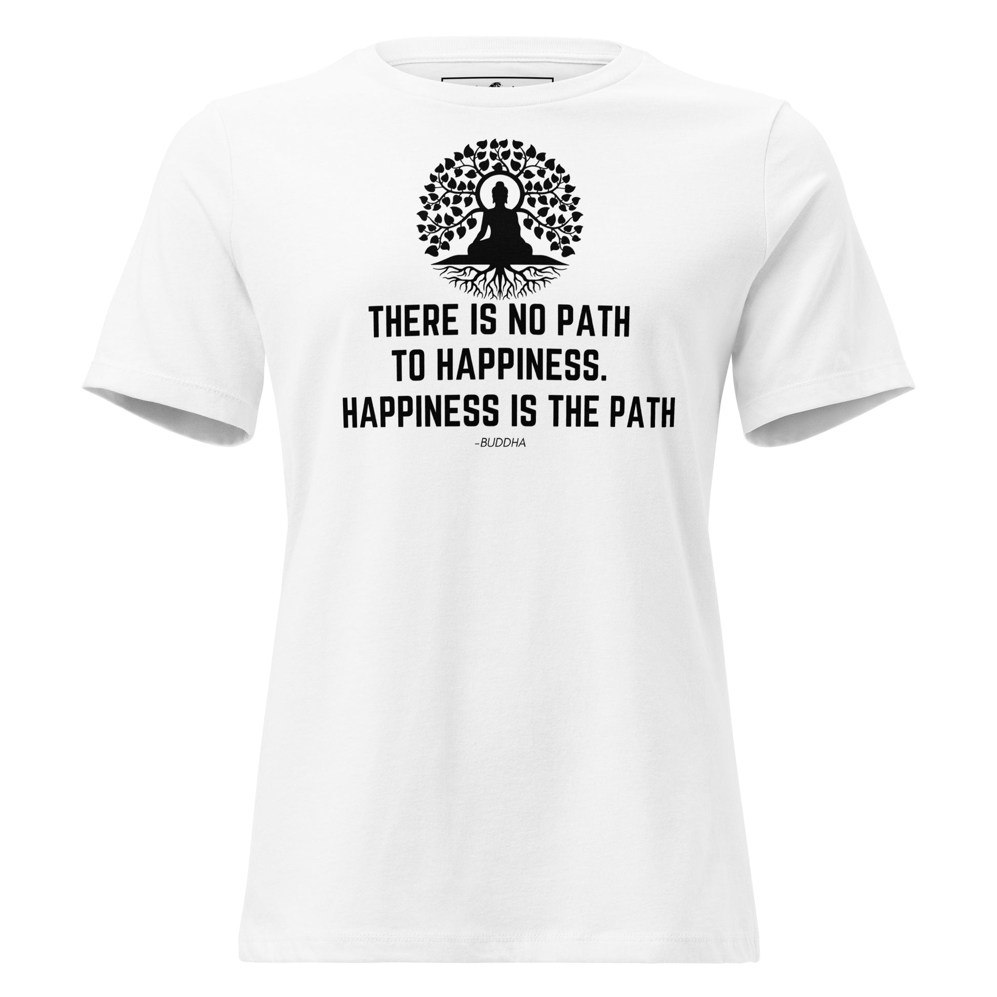 God is Greater Than the Highs and Lows (Minimalist Design) White Motivational Women’s T-Shirt