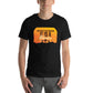 God’s No Is Not a Rejection, It Is a Redirection (Sunset Cross Design) Men's Motivational Black T-Shirt