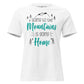 Going To The Mountains Is Going Home White Motivational Women’s T-Shirt